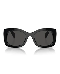 Prada Lettering Oval Women's Sunglasses