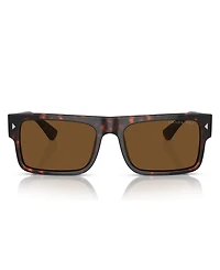 Prada Signature Rectangular Men's Sunglasses