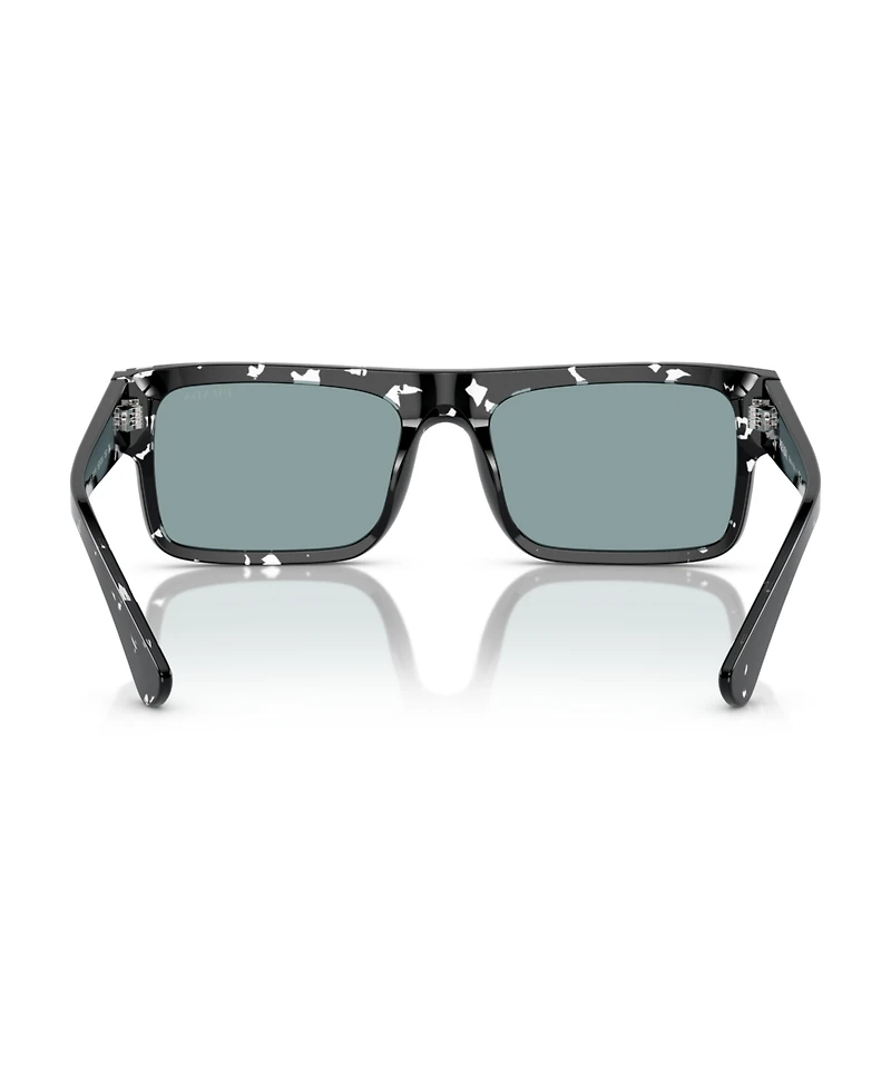 Prada Signature Rectangular Men's Sunglasses, Pr A10S