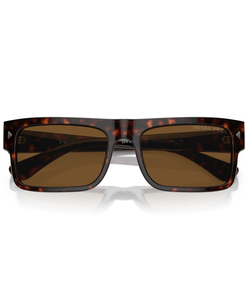 Prada Signature Rectangular Men's Sunglasses