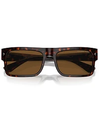 Prada Signature Rectangular Men's Sunglasses