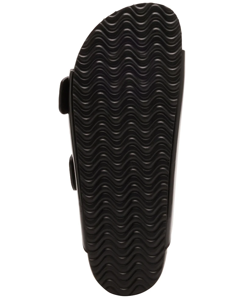 Madden Girl Bodie Buckle Footbed Slide Sandals