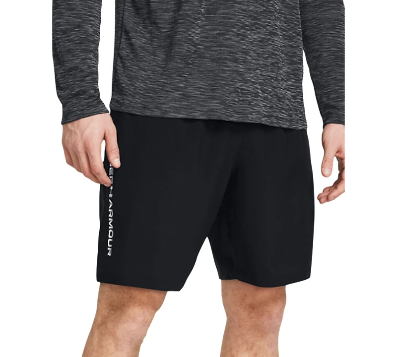 Under Armour Men's Moisture-Wicking Logo-Print 8-1/4" Tech Shorts