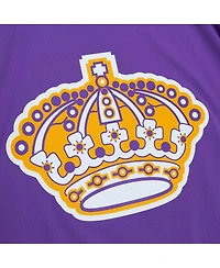 Men's Mitchell & Ness Dave Taylor Purple Los Angeles Kings 1980/81 Blue Line Player Jersey