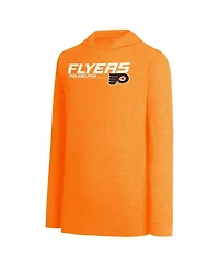 Men's Concepts Sport Gray, Orange Philadelphia Flyers Meter Pullover Sweatshirt and Jogger Pants Set