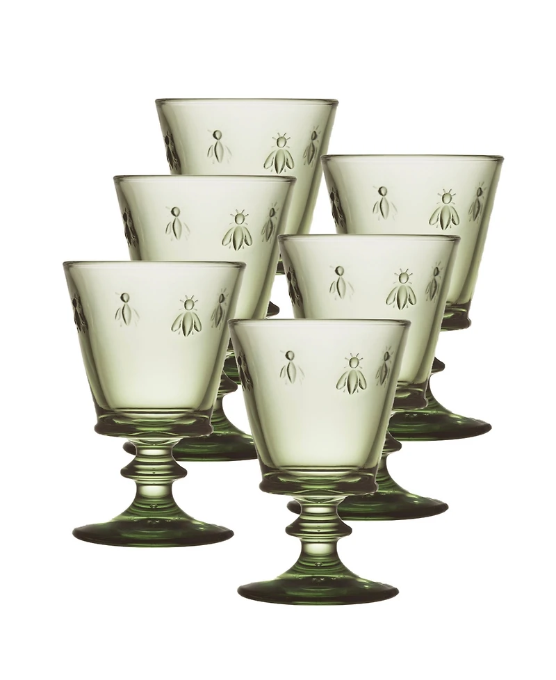 La Rochere Napoleon Bee Provence 9 oz. Wine Glass, Set of 6