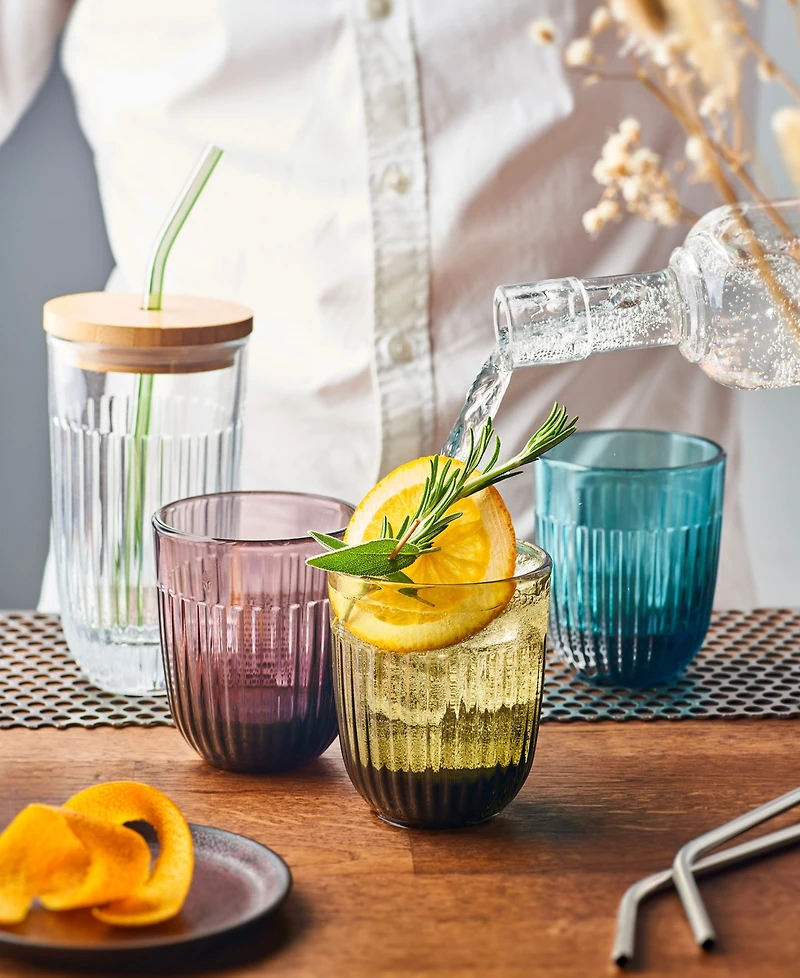 La Rochere Olive Green Quessant 10 oz. Tumbler, Set of 6