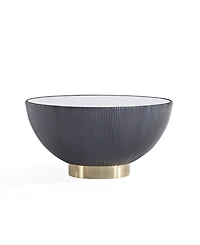 Manhattan Comfort Anderson 28.15" Wide Leatherette Upholstered Coffee Table