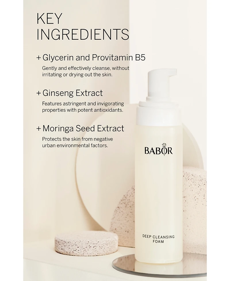Babor Deep Cleansing Foam, 6.76 oz.