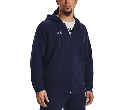 Under Armour Men's Rival Full-Zip Fleece Hoodie