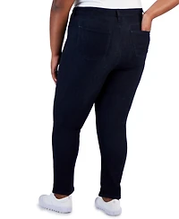 Style & Co Plus High-Rise Straight-Leg Jeans