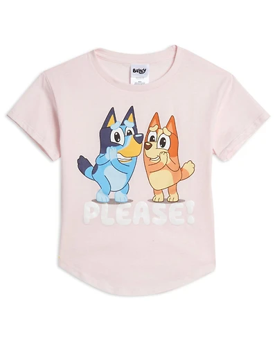 Bluey Family Bingo Bandit Mom Girls Graphic T-Shirt Toddler| Child