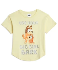Bluey Family Bingo Bandit Mom Girls Graphic T-Shirt Toddler| Child