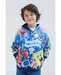 SpongeBob SquarePants Little Boys Plankton Patrick Squidward Fleece Pullover Hoodie Toddler|Child