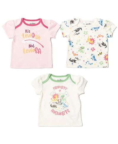 Harry Potter Baby Girls 3 Pack T-Shirts