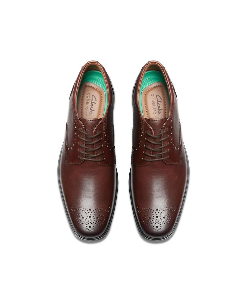 Clarks Men's Collection Clarkslite Tie Slip On Dress Shoes