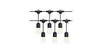 2 Pieces 48 Ft Led Outdoor Waterproof Commercial String Lights Bulbs