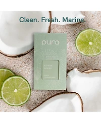 Pura - Linens & Surf Smart Home Air Diffuser Fragrance - Smart Home Scent Refill - Up to 120-Hours of Premium Fragrance per Refill
