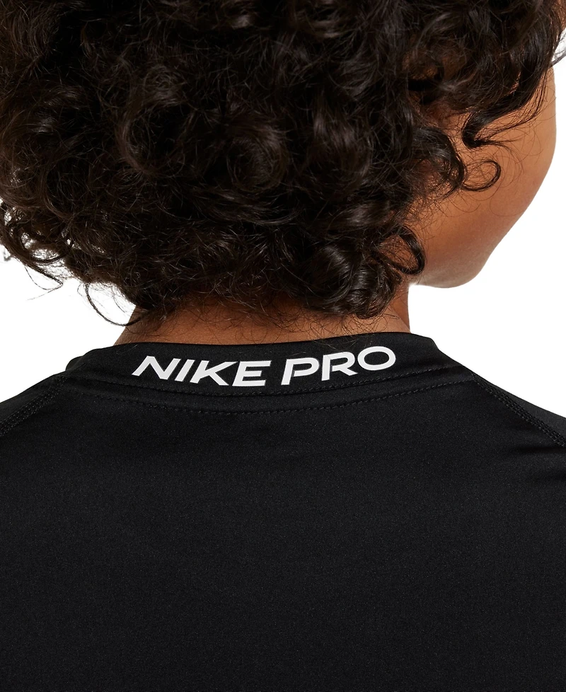 Nike Big Boys Pro Dri-fit Stretch Performance T-Shirt