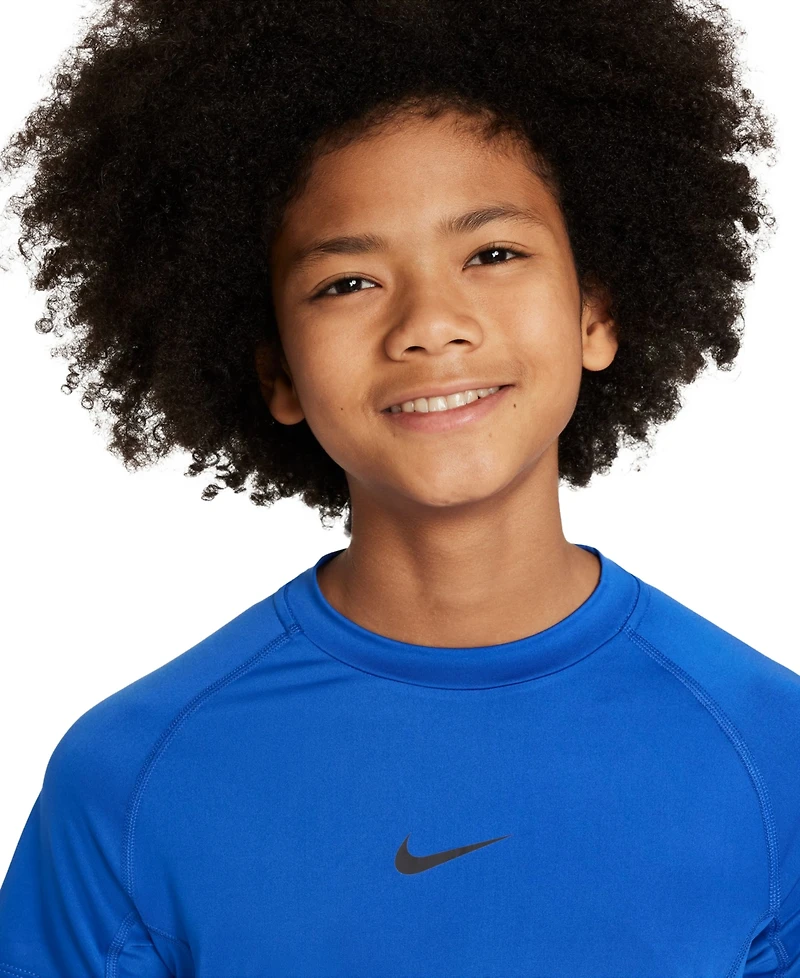 Nike Big Boys Pro Dri-fit Stretch Performance T-Shirt