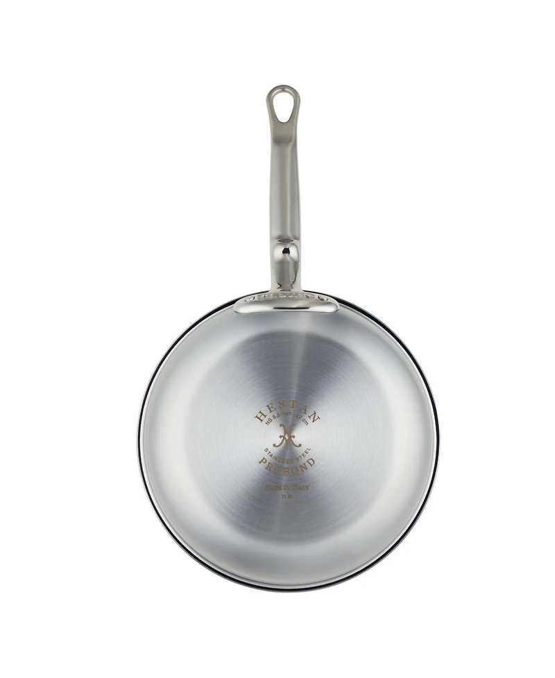 Hestan ProBond Clad Titum Stainless Steel Nonstick, Set of Two- 8.5" Open Skillet 11" Open Skillet