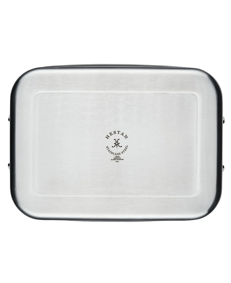 Hestan Provisions Classic Clad Nonstick Large Roaster with Rack