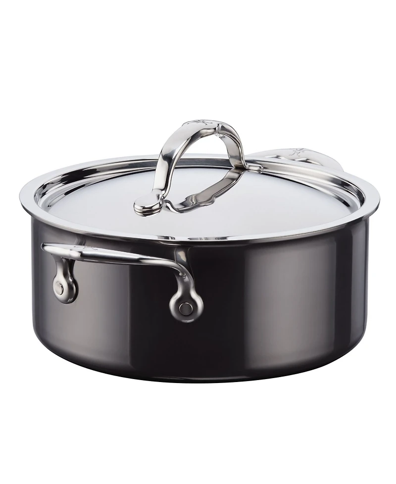 Hestan NanoBond Titanium Stainless Steel 3-Quart Covered Soup Pot