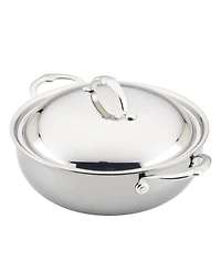 Hestan NanoBond Titanium Stainless Steel 5-Quart Dutch Oven with Dome Lid