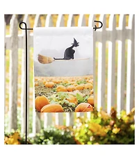 Flying Cat Garden Suede Flag