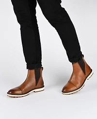 Thomas & Vine Men's Jaylon Cap Toe Chelsea Boot