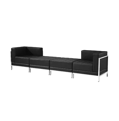 Home Office 4 Piece Chair & Ottoman Set