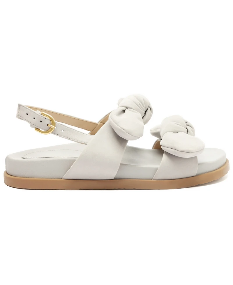 Arezzo Women's Melody Bow Footbed Sandals