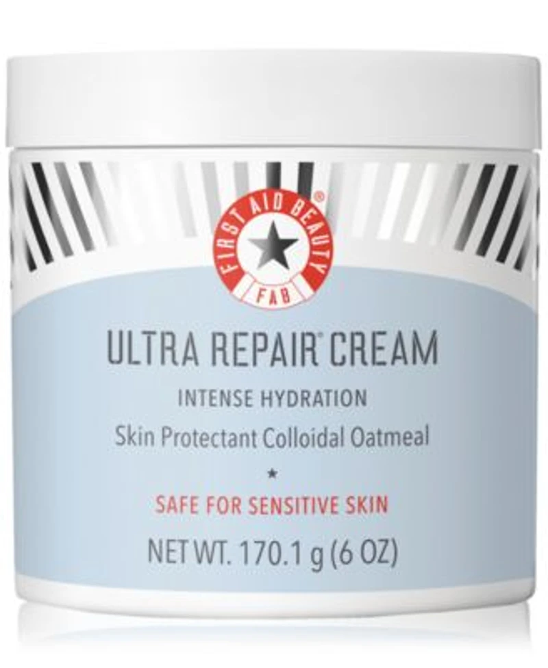 First Aid Beauty Ultra Repair Cream Intense Hydration Face Body Moisturizer For Skin Repair