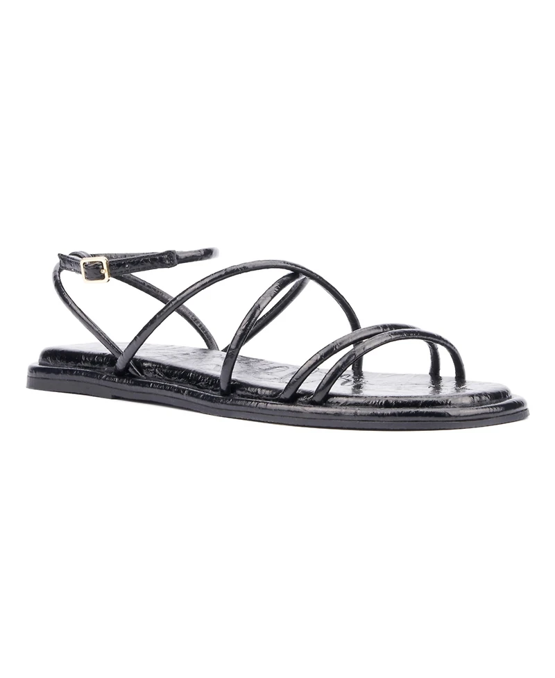 Olivia Miller Women's Public Eye Strappy Sandal