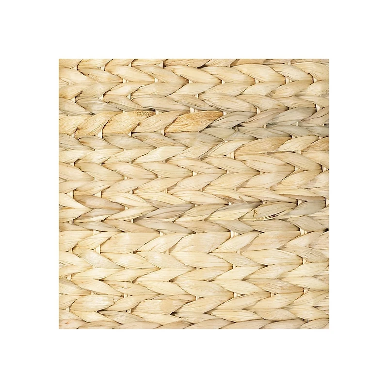 Imperial Shade Set of 2 Drum Lamp Shades Woven Seagrass Small 10" Top x 12" Bottom x 8.25" High Spider Harp and Finial Fitting