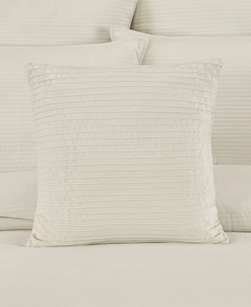 J Queen New York Townsend Straight Square Decorative Pillow Cover, 20" x 20"