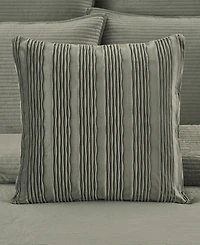 J Queen New York Townsend Wave Square Decorative Pillow Cover, 20" x