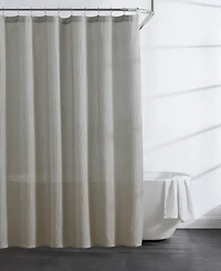 Kenneth Cole Reaction Waffle Shower Curtain, 72" X 70"