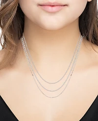 And Now This Silver Plated Chain 3Pc. Set