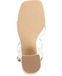 Journee Collection Women's Olivina Espadrille Block Heel Strappy Sandals