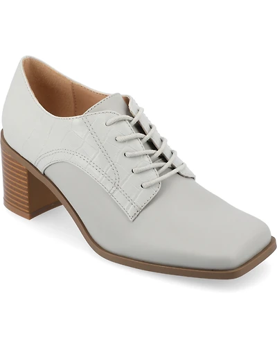 Journee Collection Women's Sylvan Square Toe Loafers