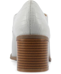 Journee Collection Women's Sylvan Square Toe Loafers