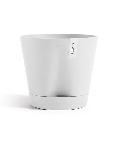 Ecopots Venice Indoor and Outdoor Planter with Water Reservoir, 12in
