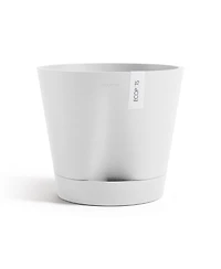 Ecopots Venice Indoor and Outdoor Planter with Water Reservoir, 12in