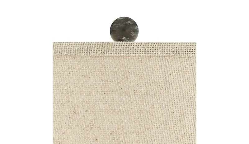 John Timberland Miguel Rustic Table Lamp Southwest 32" Tall Earth Tone Linen Drum Shade for Bedroom Living Room Bedside Nightstand Office Kids Ho