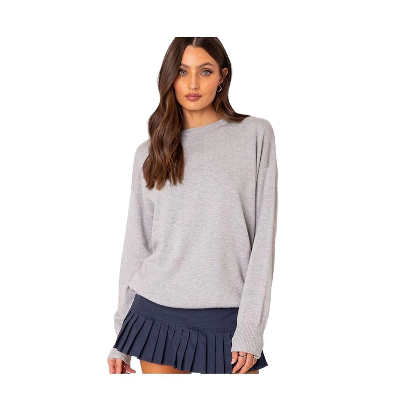 Edikted Women's You Time oversized sweater