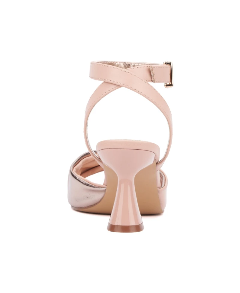Fashion To Figure Women's Shila Heel Sandal - Wide Width