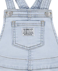 Levi's Baby Girls Sleeveless Denim Shortalls