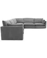 Marsten 168" 6-Pc. Fabric Sectional, Created for Macy's