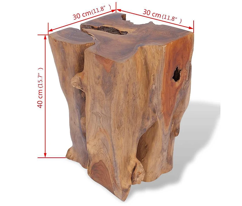 Stool Solid Teak Wood
